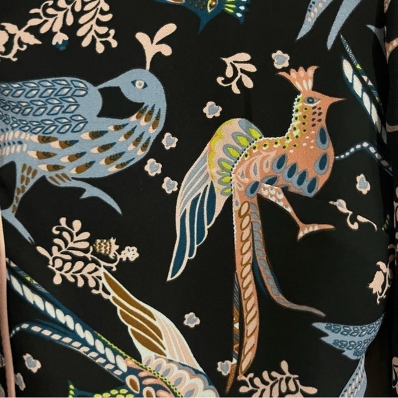 LOFT Black Snowbird Dress Size 00P - Picture 6 of 12